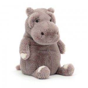 Beige Grey Jellycat Myrtle Hippopotamus | US-ZTCX69810