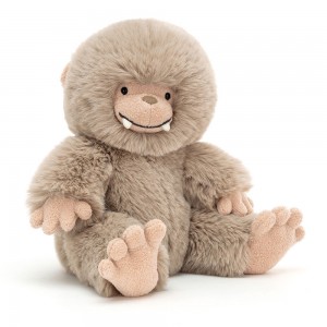 Beige Jellycat Bo Bigfoot | US-EZHQ26405