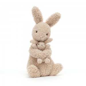 Beige Jellycat Huddles Bunny | US-XZRJ42730