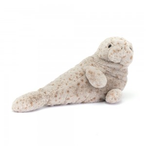 Beige / Brown Jellycat Magnus Manatee | US-JLBX93864