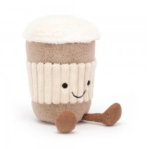 Beige / Cream Jellycat Amuseables Coffee-To-Go | US-QEWB12349