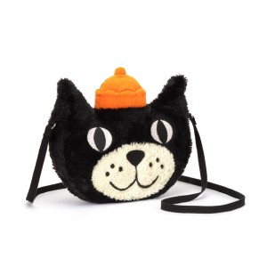 Black / Orange Jellycat Jellycat Bag | US-DQJC52463