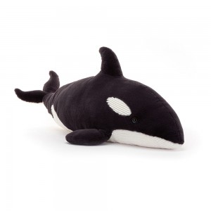 Black / White Jellycat Ollivander The Orca | US-QOVN58639