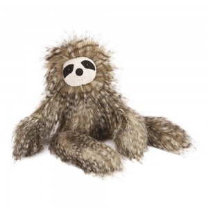 Brown Grey Jellycat Cyril Sloth | US-OGMC13280