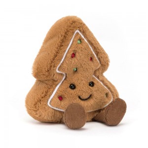 Brown Jellycat Amuseables Tree Cookie | US-WFOV67420