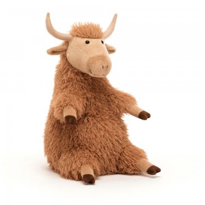 Brown Jellycat Herbie Highland Cow | US-OCKM70985