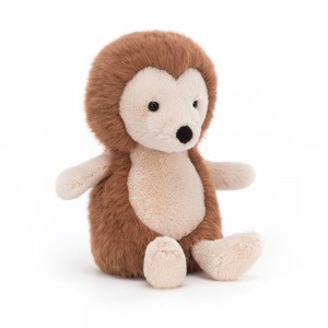 Brown Jellycat Willow Hedgehog | US-BITZ75863