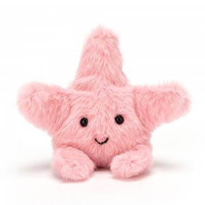 Coral Jellycat Fluffy Starfish | US-UKXW09527