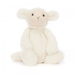 Cream Jellycat Bashful Lamb | US-QYEW15472