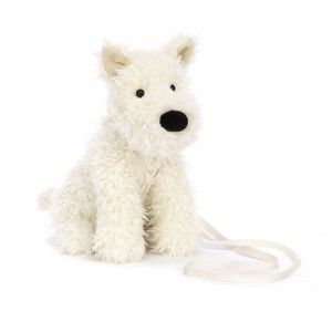 Cream Jellycat Munro Scottie Dog Bag | US-MDAR78906