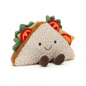 Cream / Green / Yellow Jellycat Amuseables Sandwich | US-ABJF10582