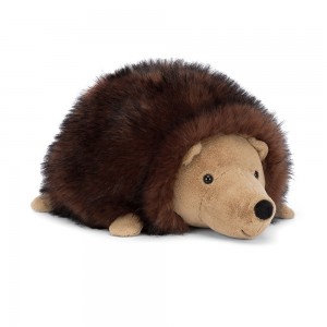 Dark Brown Jellycat Hamish Hedgehog | US-GBYS84729