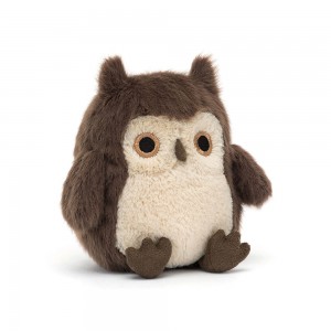 Dark Brown Jellycat Owling | US-KIPV62914