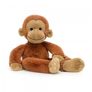 Dark Brown Jellycat Pongo Orangutan | US-SYWF07253