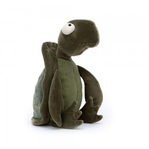 Dark Green Jellycat Tommy Turtle | US-KOQP04179