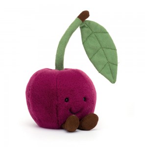 Fuchsia Jellycat Amuseables Cherry | US-BIYG47956