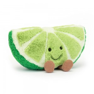 Green Jellycat Amuseables Slice of Lime | US-QHCZ35207