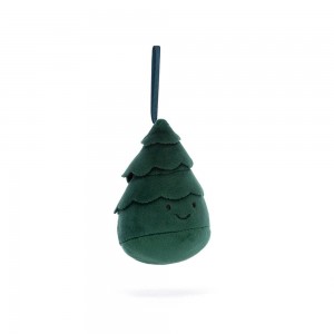 Green Jellycat Festive Folly Christmas Tree | US-GFSV85307