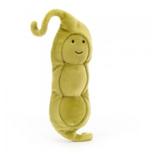 Green Jellycat Vivacious Vegetable Pea | US-LQTE16279