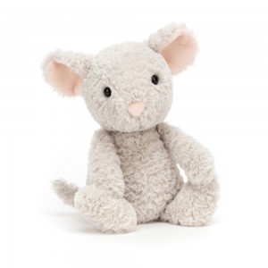 Grey Jellycat Tumbletuft Mouse | US-TAUO84502