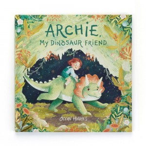 Jellycat Archie, My Dinosaur Friend Book | US-COMN93174