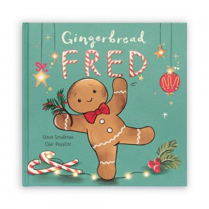 Jellycat Gingerbread Fred Book | US-SBAL45936