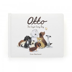 Jellycat Otto the Loyal Long Dog Book | US-BCIF15834