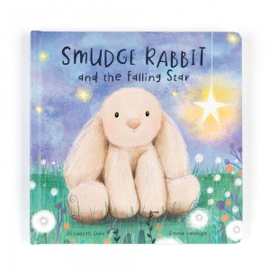 Jellycat Smudge Rabbit and the Falling Star Book | US-ASGV56089