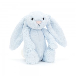 Light Blue Jellycat Bashful Bunny | US-RHYP42953