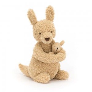 Light Brown Jellycat Huddles Kangaroo | US-VRLH50742