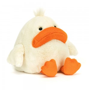 Light Yellow Jellycat Delia Duck | US-FHAU76150