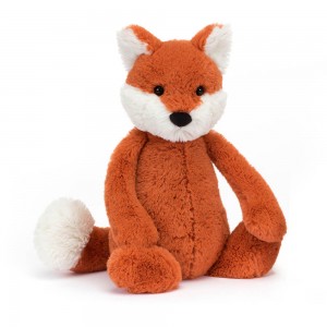 Orange Jellycat Bashful Fox Cub | US-EMCZ98671