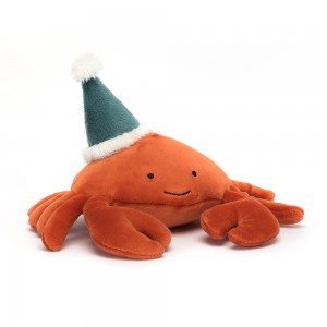 Orange Jellycat Celebration Crustacean Crab | US-RAVU19647