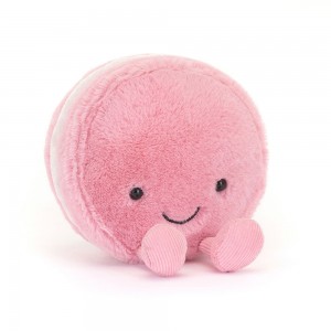 Pink Jellycat Amuseables Mia Macaron | US-DYKS34058