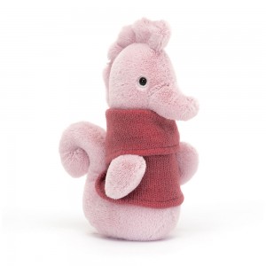 Pink Jellycat Cozy Crew Seahorse | US-YFBA08457