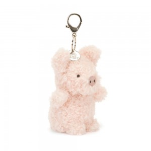 Pink Jellycat Little Pig Bag Charm | US-NSZP65240