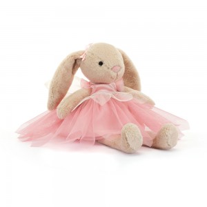 Pink / Light Brown Jellycat Lottie Bunny Fairy | US-UISJ34159