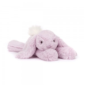 Purple Jellycat Smudge Lavender Rabbit | US-YWQE26579