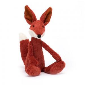 Red Jellycat Harkle Fox | US-UMKS91605