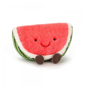 Red / Green Jellycat Amuseables Watermelon | US-PUTD27685