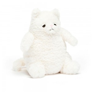 White Jellycat Amore Cat | US-RQIL18760