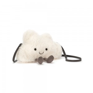 White Jellycat Amuseables Cloud Bag | US-AFBE16708