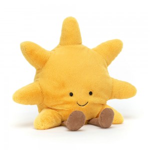 Yellow Jellycat Amuseables Sun | US-UVBX61305