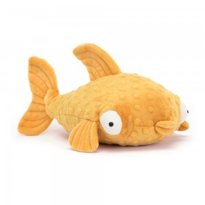 Yellow Jellycat Gracie Grouper Fish | US-BVHU31250