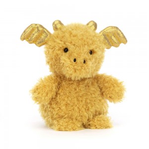 Yellow Jellycat Little Dragon | US-PFXB46293