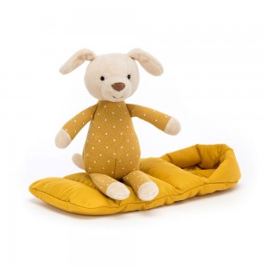 Yellow Jellycat Snuggler Puppy | US-SZUE53078