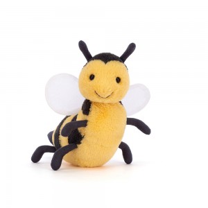 Yellow / Black Jellycat Brynlee Bee | US-PXCW09512