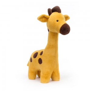 Yellow / Brown Jellycat Big Spottie Giraffe | US-XVGC06573