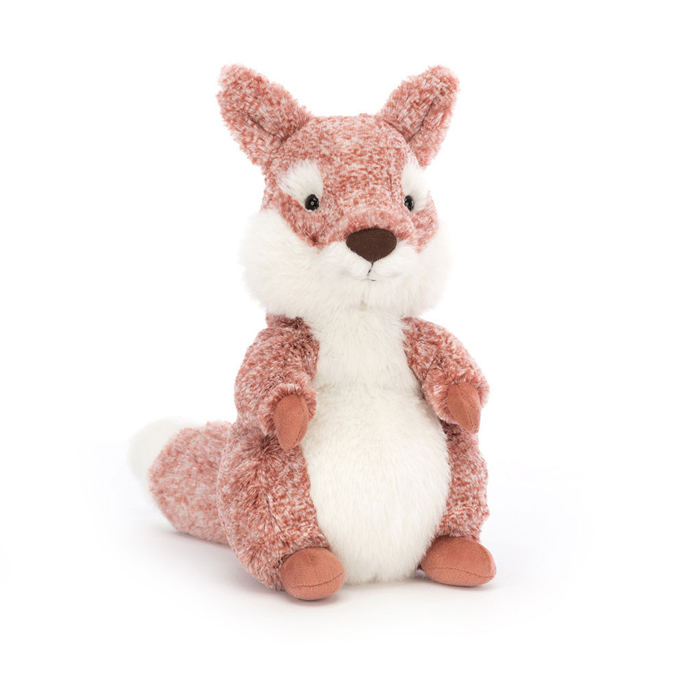 Beige Jellycat Ambrosie Fox | US-DGFV31654