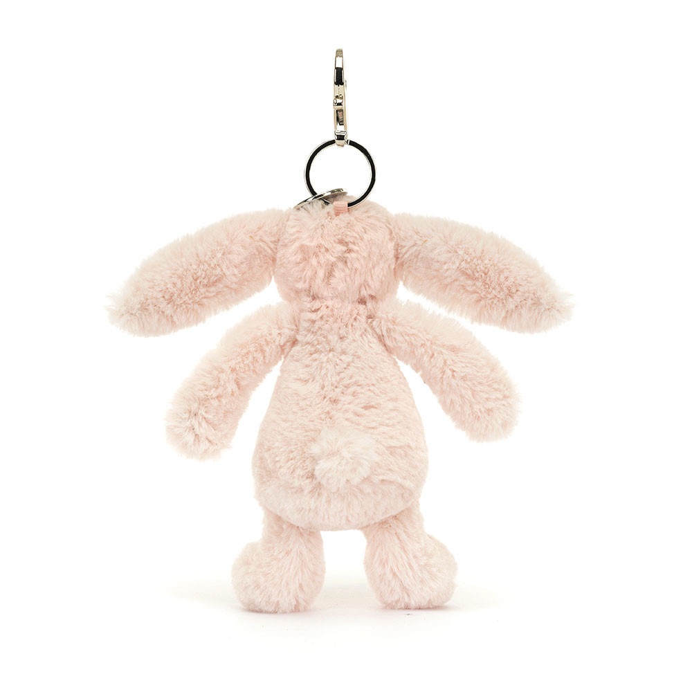 Beige Jellycat Bashful Blush Bunny Bag Charm | US-QPTW45187